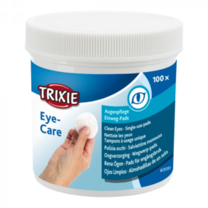 TRIXIE 29391 Eye Care Eye Care Pads 100 Pieces