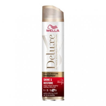 Wella Deluxe Shine & Restore Hairspray 250ml