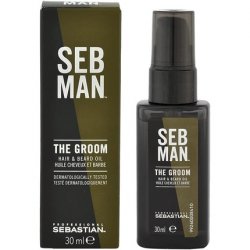 Seb Man The Groom Nourishing Oil for Hair and Beard