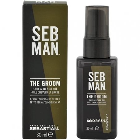 Seb Man The Groom Nourishing Oil for Hair and Beard