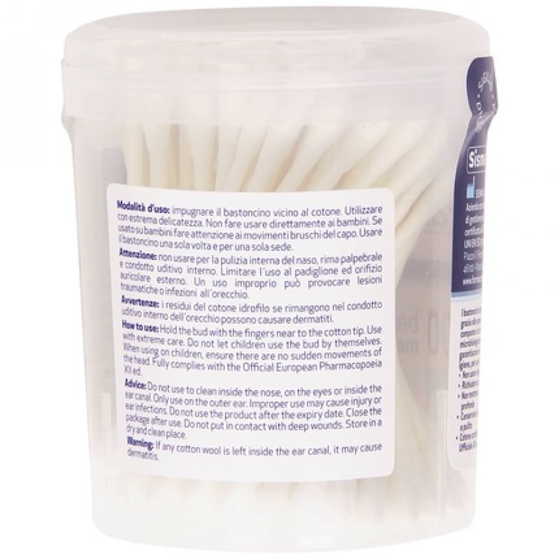 Medical Sticks Farmacotone Biodegradable Cotton Sticks 100 Units