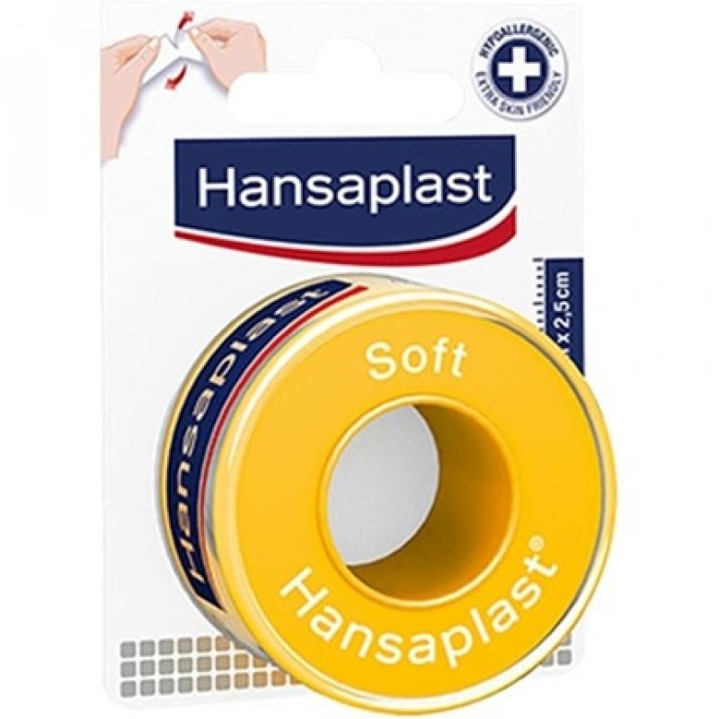 Hansaplast Soft Roll 5m x 2.5cm