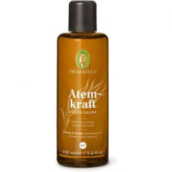 PRIMAVERA Atemkraft Aroma Sauna Bio 100ml - Refreshing Clear Mint Aromatherapy Sauna Oil - Vegan