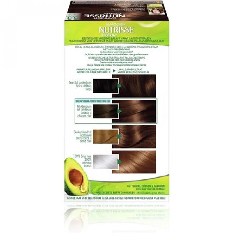 Garnier Nutrisse Creme 53 Light Golden Brown Hair Dye