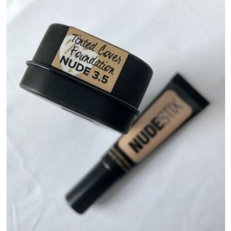 NUDESTIX Nudies Tinted Cover Foundation Act 3.5 Medium Neutral Cool New