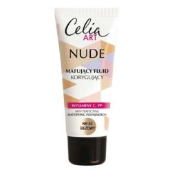 Celia Art Nude Mattifying Correcting Foundation 03 Beige 30ml