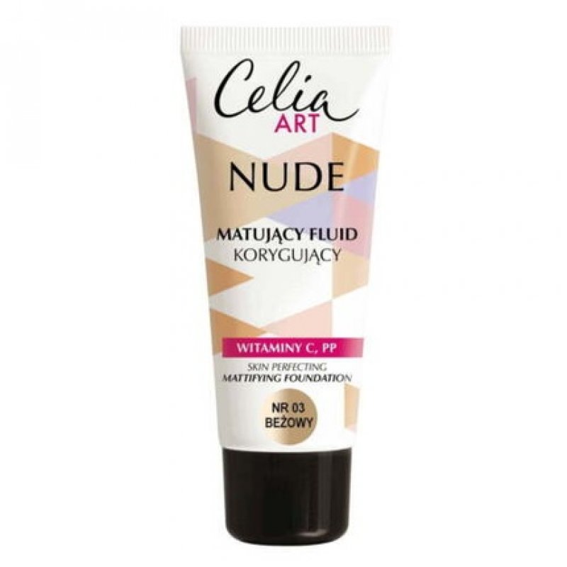 Celia Art Nude Mattifying Correcting Foundation 03 Beige 30ml