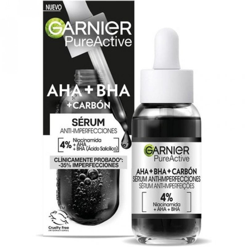Pure Active AHA BHA Carbon Anti-Imperfections Serum 30ml
