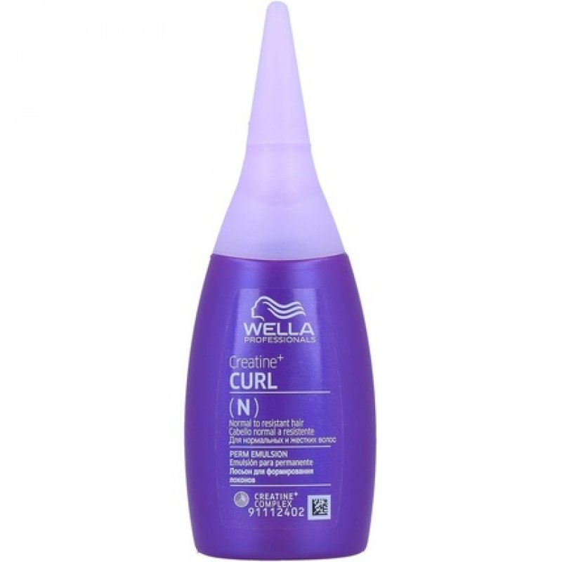 Wella professionals Creatine Curl N Permanent Emulsion for curls 75ml