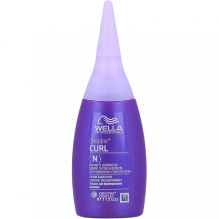 Wella professionals Creatine Curl N Permanent Emulsion for curls 75ml