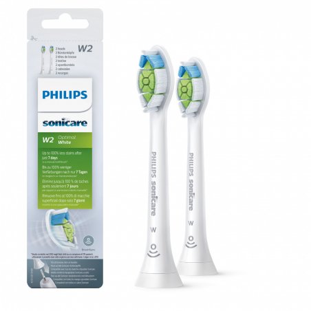 Philips Sonicare W2 Optimal White Standard Electric Toothbrush Brush 2pc(s) Attachments