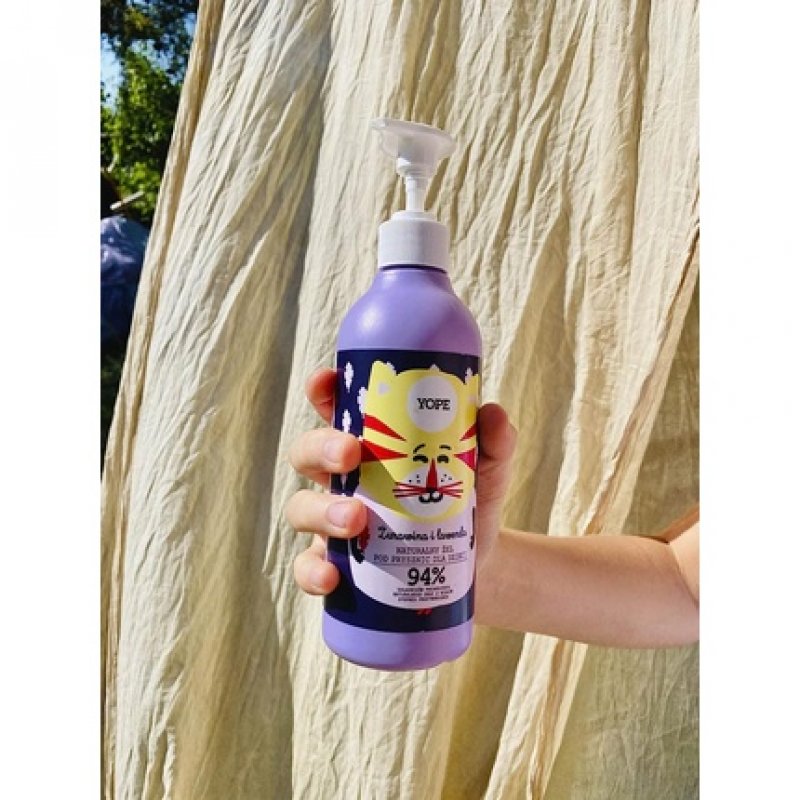 Yope Kids Shower Gel Cranberry Lavender 400ml