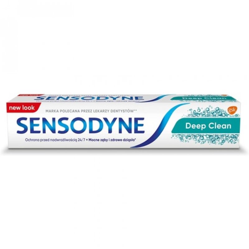 Sensodyne Toothpaste with fluoride Deep Clean 75ml