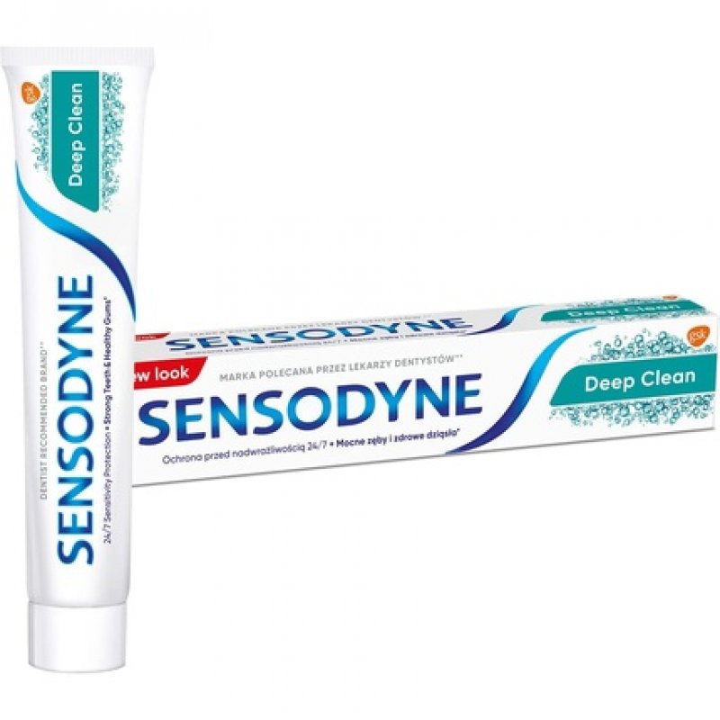 Sensodyne Toothpaste with fluoride Deep Clean 75ml