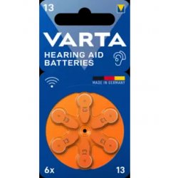 VARTA 24606101416 Hearing Aid Batteries Size 13