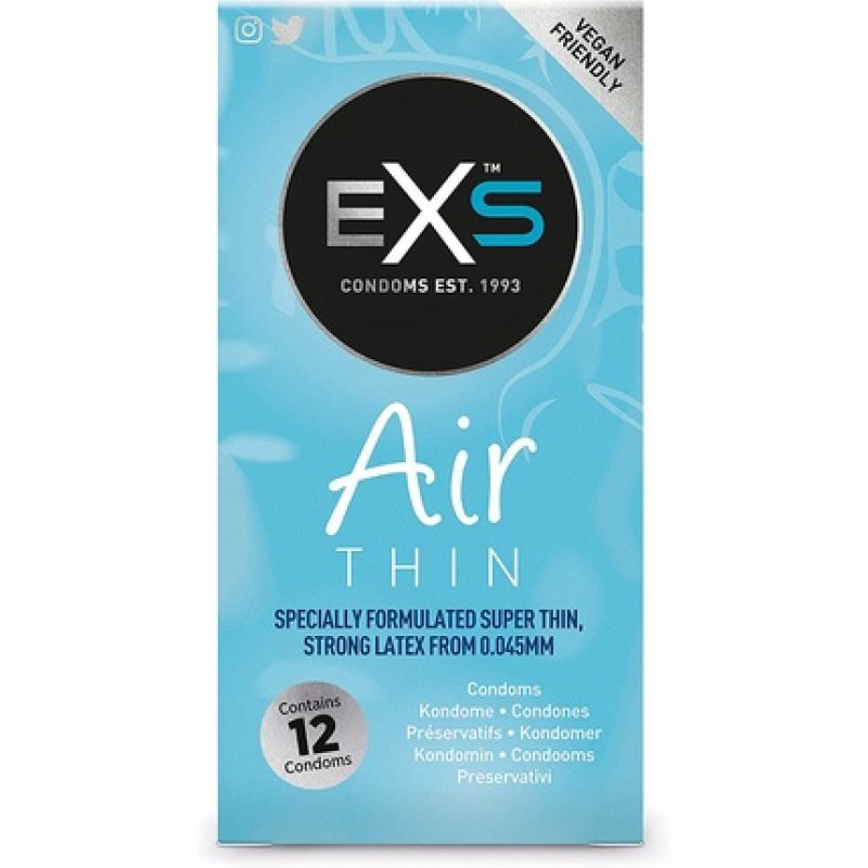 EXS Air Thin Condoms - Pack of 12