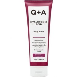 Q A Hyaluronic Acid Body Wash for Nourishing Body Care with Giant Kelp Extract and Saccharide Isomerate 250ml