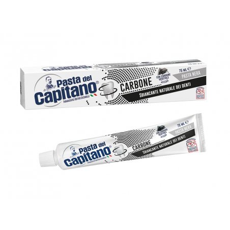 Pasta del Capitano Charcoal Dentifrice blanchissant 100 ml