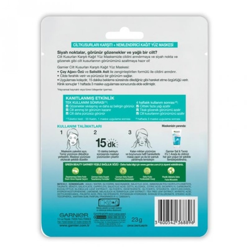 Skin Naturals Pure Active Anti-imperfections Mask | Garnier