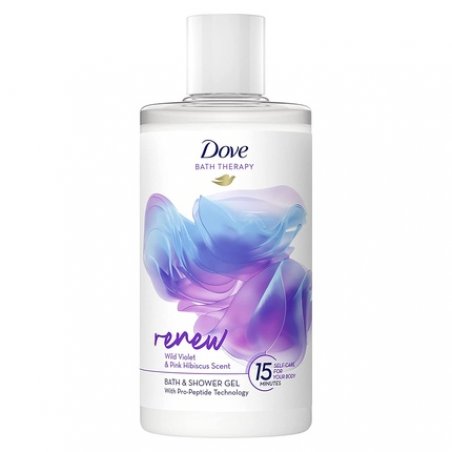 Dove Bath Therapy Renew Shower and Bath Gel with Premium Ingredients 400ml Citrus
