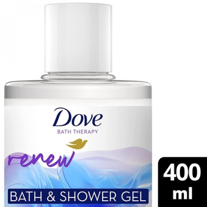 Dove Bath Therapy Renew Shower and Bath Gel with Premium Ingredients 400ml Citrus