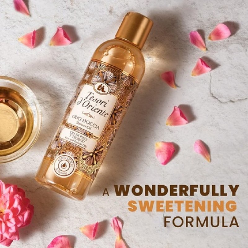 Shower Oil Rice and Tsubaki Oils 250ml