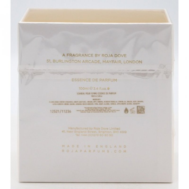 Roja Parfums Scandal Pour Femme Essence De Parfum 100ml 3.4oz Sealed Authentic