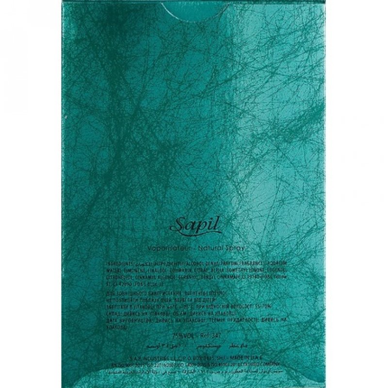 Sapil Disclosure 347U Eau de Toilette Spray 100ml 3.38 Ounce