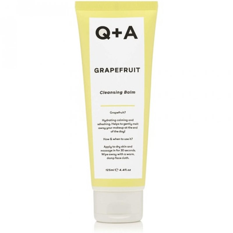 Q A Grapefruit Cleansing Balm Makeup Remover 125ml 4.4fl Oz