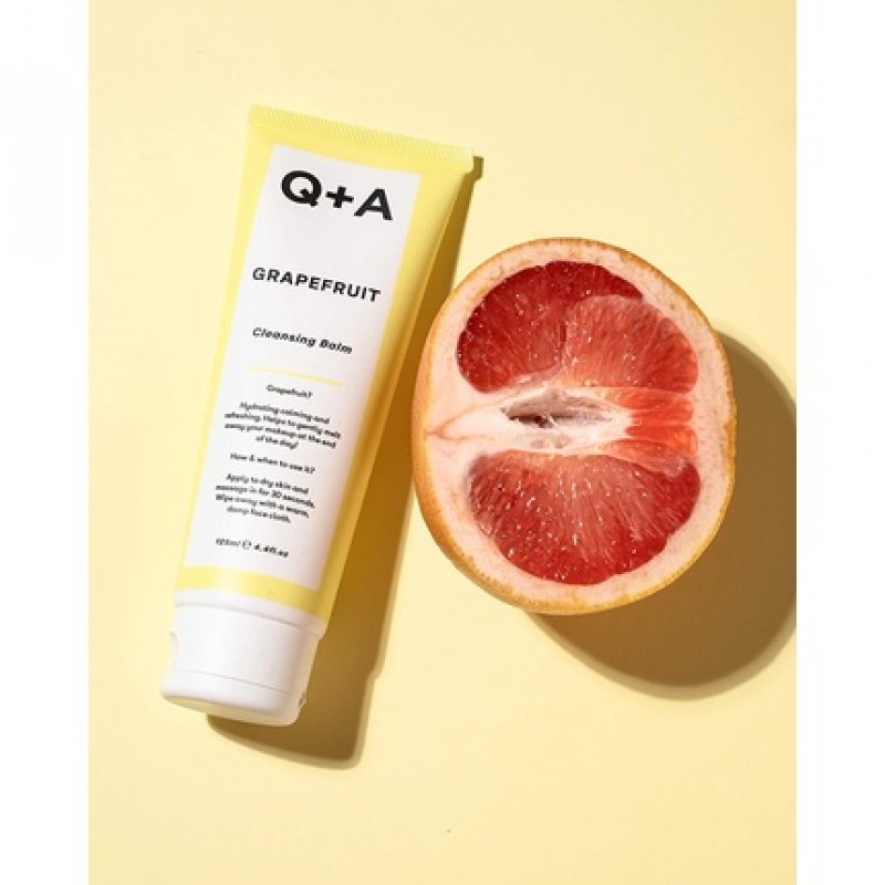 Q A Grapefruit Cleansing Balm Makeup Remover 125ml 4.4fl Oz