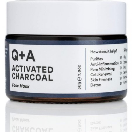 Q A Activated Charcoal Mask Detoxifying Cosmetic Mask 50g/1.8oz