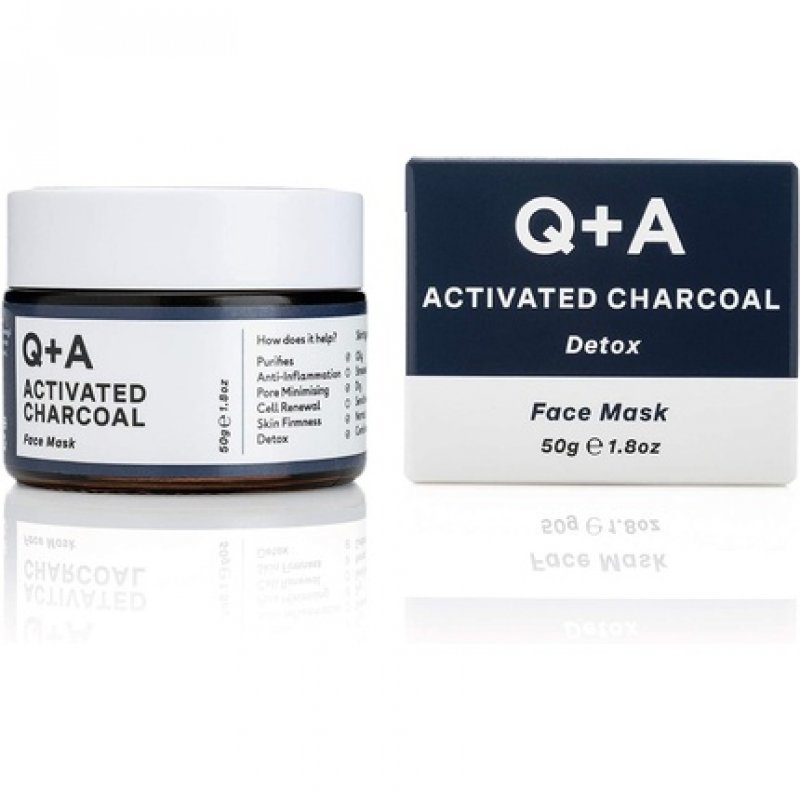 Q A Activated Charcoal Mask Detoxifying Cosmetic Mask 50g/1.8oz