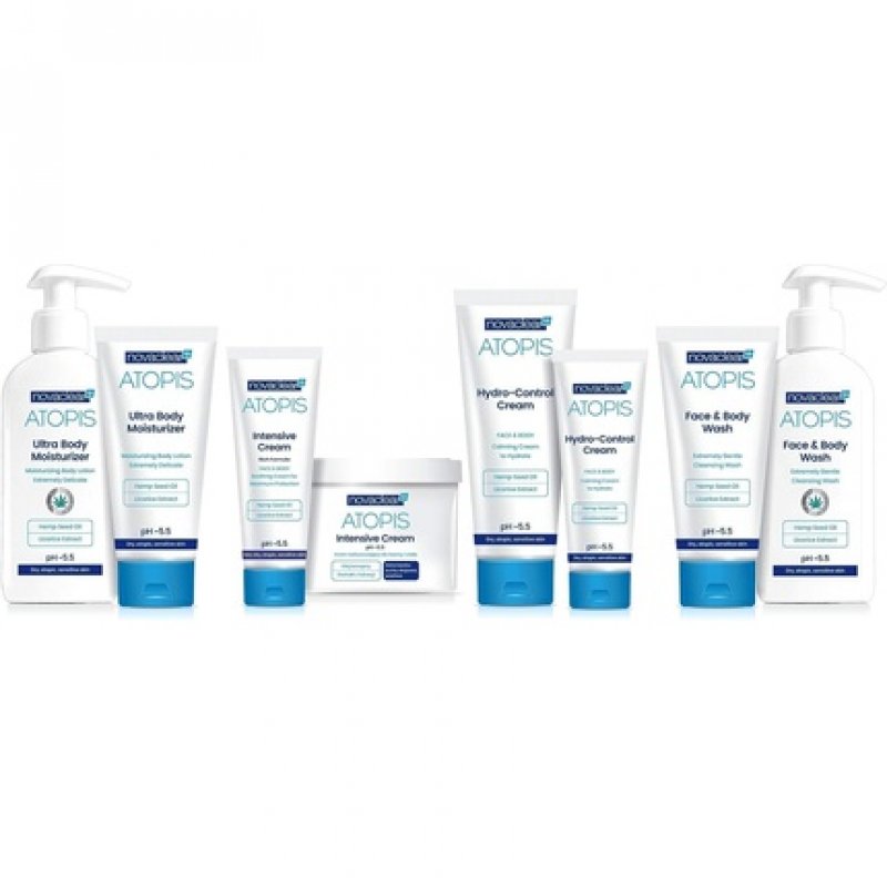 NovaClear Organic Hemp Seed Oil Cleansing Gel for Face and Body