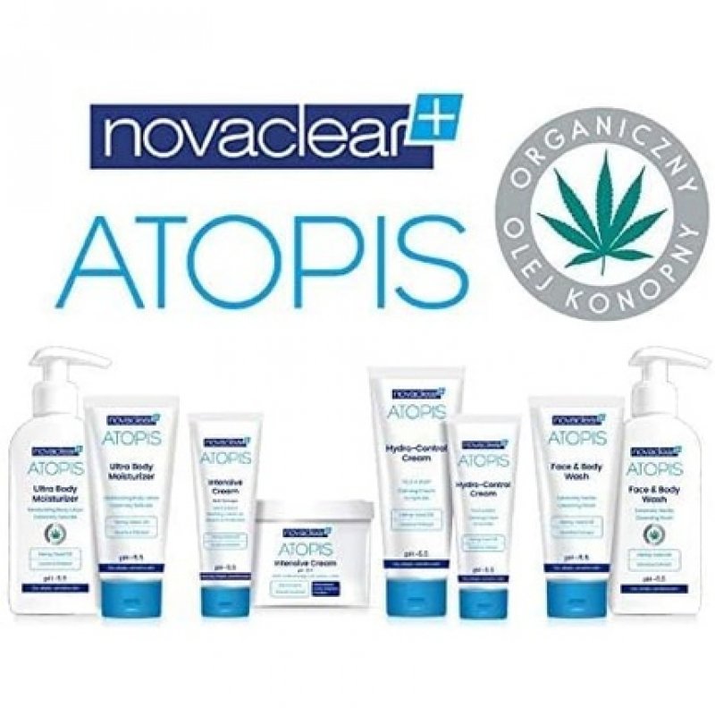 NovaClear Organic Hemp Seed Oil Cleansing Gel for Face and Body