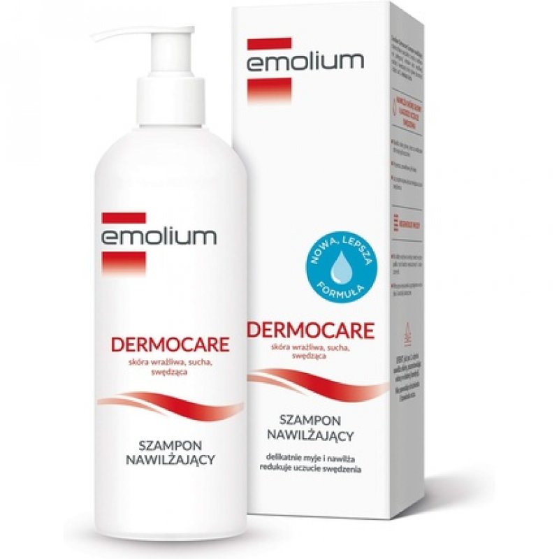 Emolium Dermocare Moisturising for Dry Skin Head 400ml