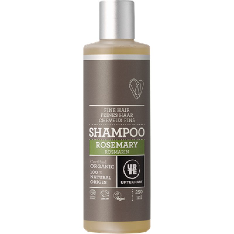 Urtekram Rosemary Shampoo 250 ml Shampoing Non-professionnel Femmes
