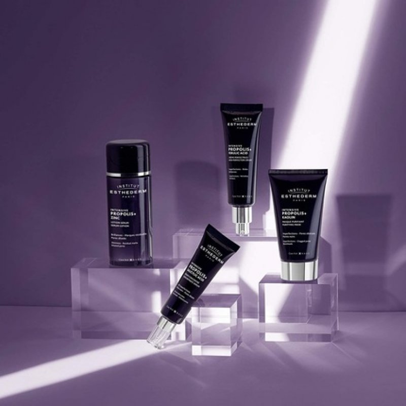 Institut Esthederm Intensive Propolis Ultralight Cleansing Lotion for Oily Skin, Acne, Imperfections 130ml