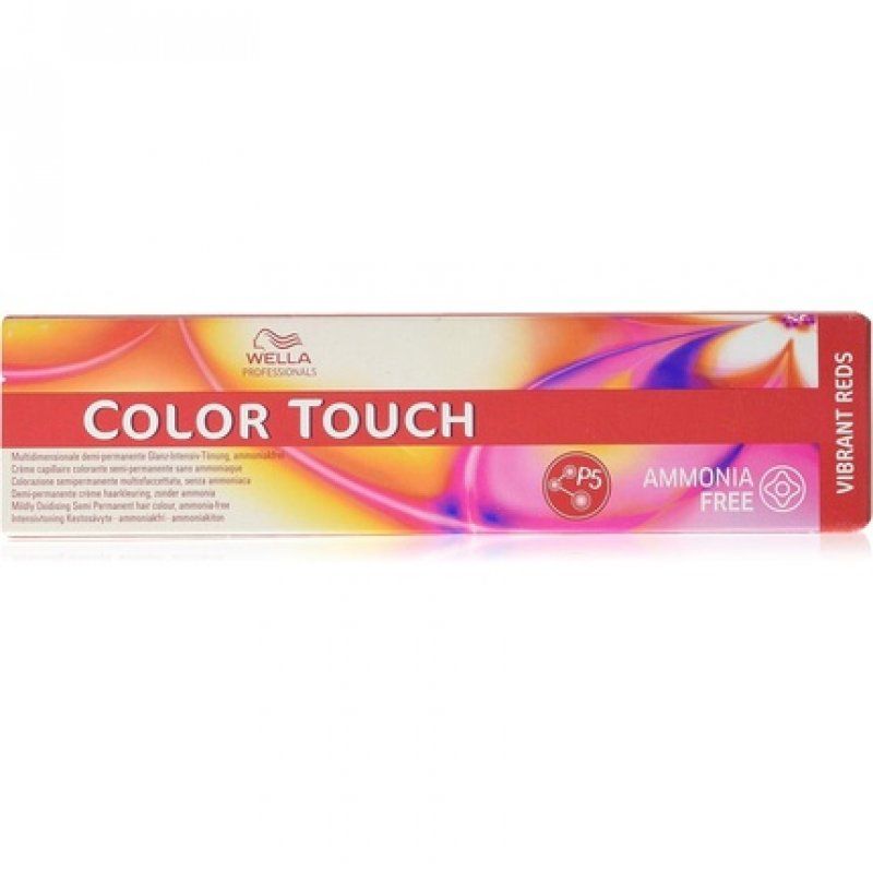 WELLA Colour Touch Demi-Permanent Hair Colour 55/54 Light Brown Intensive Mahogany-Red 60ml