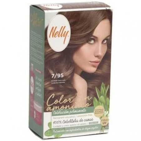NELLY Ammonia-Free Hair Color 7/95 Brown