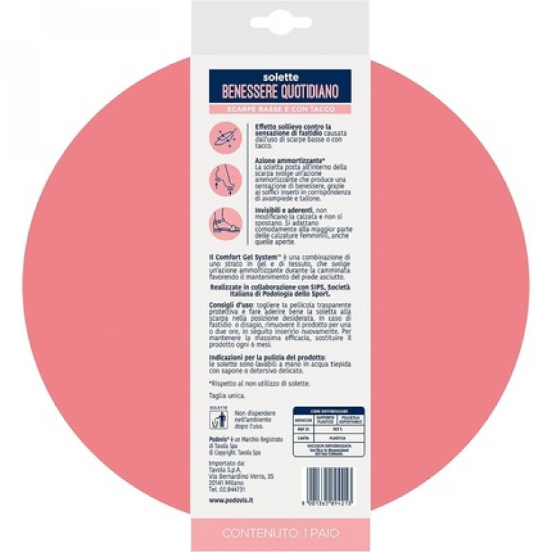 Podovis Insoles Multicolored 40.00ml