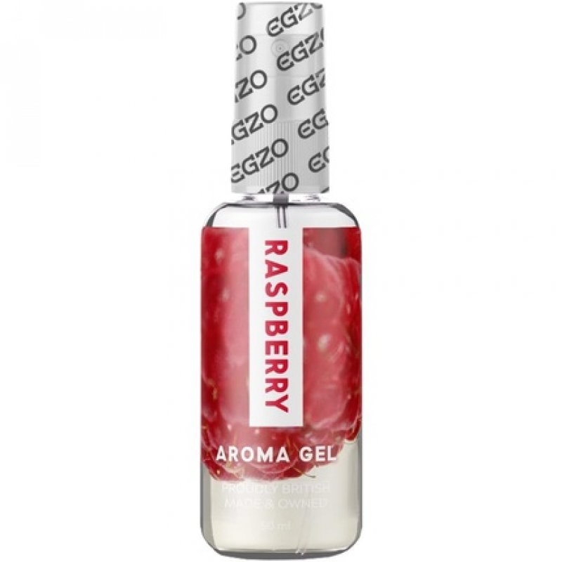 EGZO Aroma Gel Raspberry 50ml Flavoured Lubricant for Delicious Oral Sex