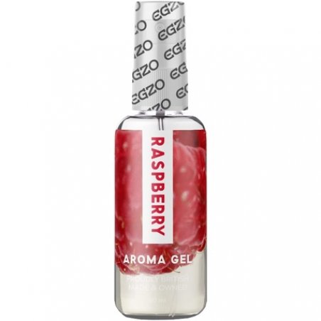 EGZO Aroma Gel Raspberry 50ml Flavoured Lubricant for Delicious Oral Sex
