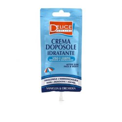 DELICE SOLAIRE After Sun Moisturizing Cream for Face and Body 50ml Mini Size with Shea Butter - Dermatologically Tested