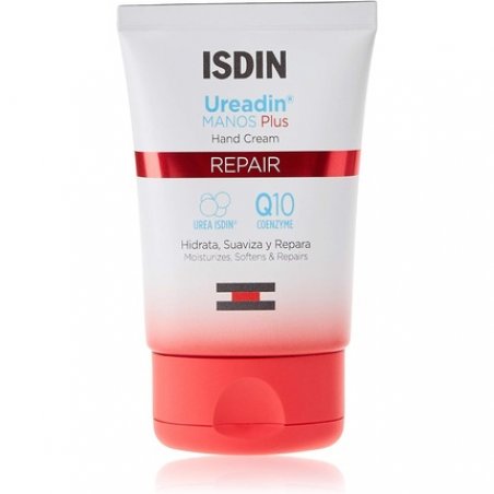 ISDIN Ureadin Hand Cream Repair 50ml - Moisturizes and Protects Hands from Dryness, Flaking, and Cracking - For Very