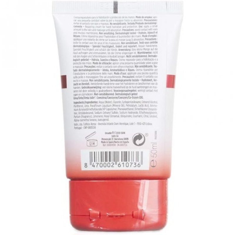 ISDIN Ureadin Hand Cream Repair 50ml - Moisturizes and Protects Hands from Dryness, Flaking, and Cracking - For Very