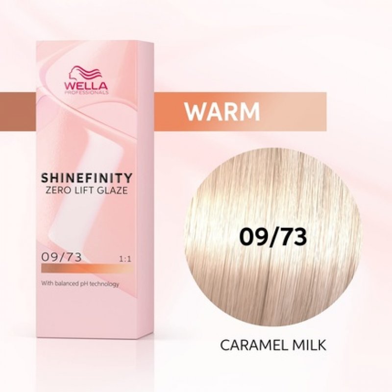 Shinefinity Caramel Milk 09/73 Shade Hair Color 60ml