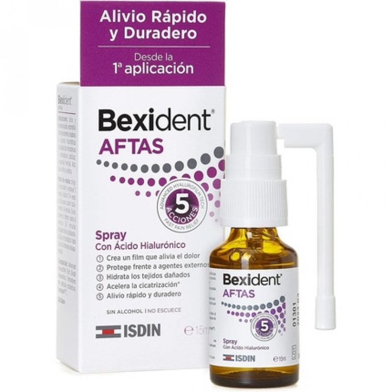 ISDIN Bexident Aftas Oral Spray 15ml