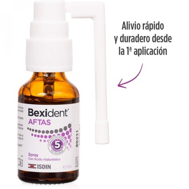 ISDIN Bexident Aftas Oral Spray 15ml