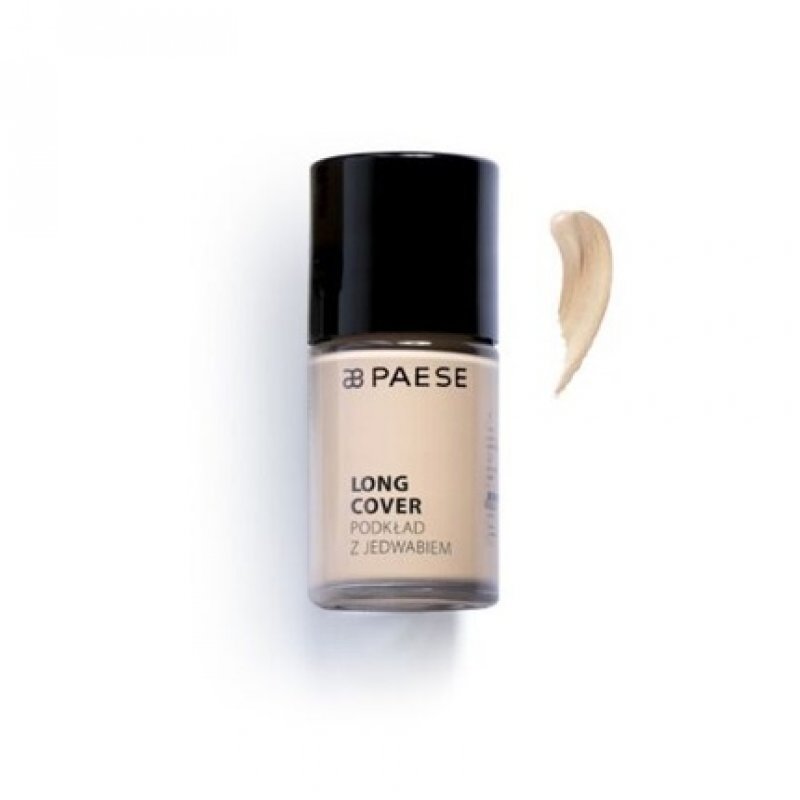 Paese Long Cover Foundation Silk-based Foundation for Dry Skin 02