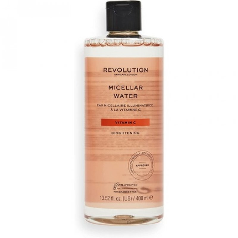 Revolution Skincare London Vitamin C Brightening Micellar Water Makeup Remover 400ml
